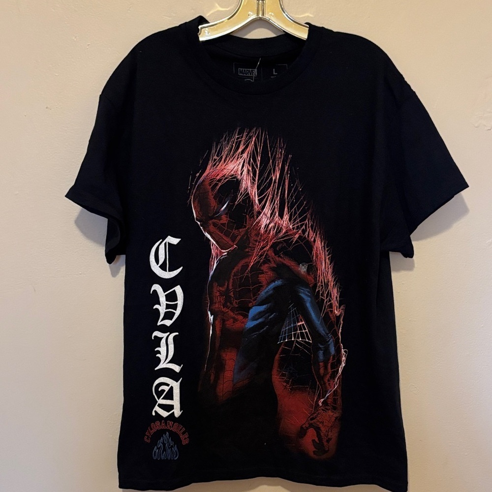 Marvel Black and Red Spider-Man Graphic Tee